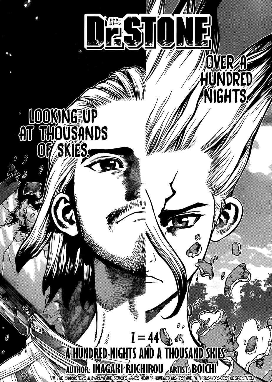Dr. Stone Mangakakalot X Chapter 44 Page 1