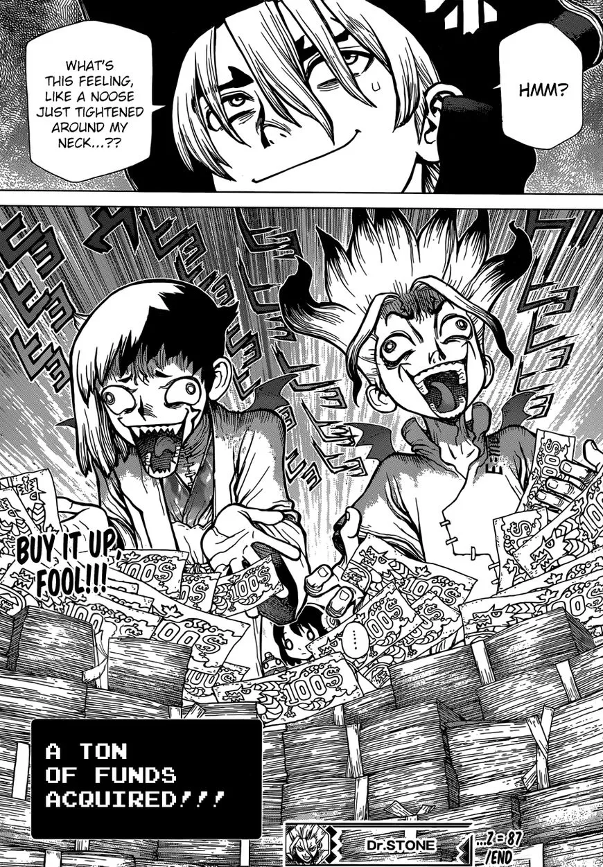 Dr. Stone Mangakakalot X Chapter 87.1 Page 19