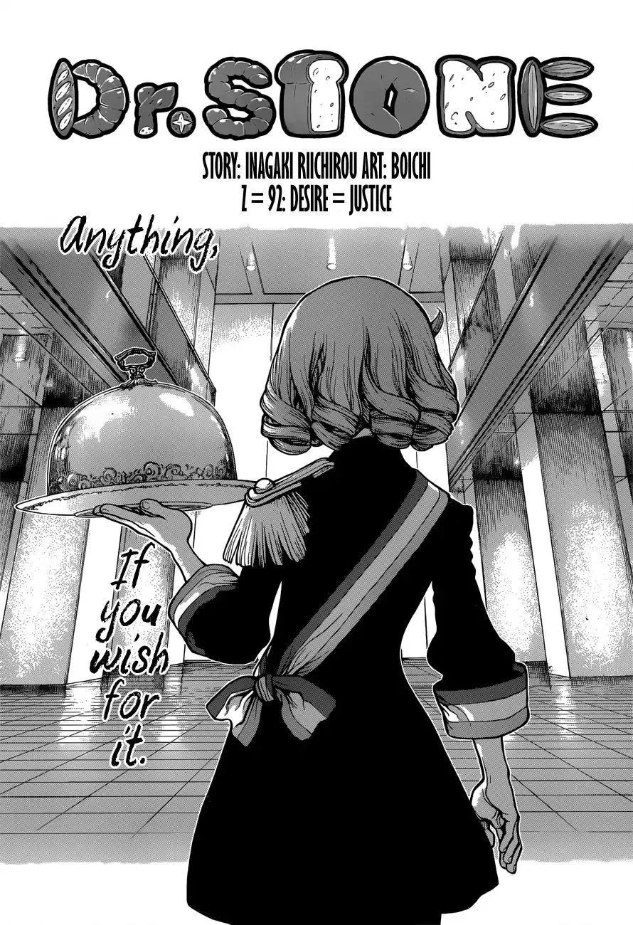 Dr. Stone Mangakakalot X Chapter 92 Page 1