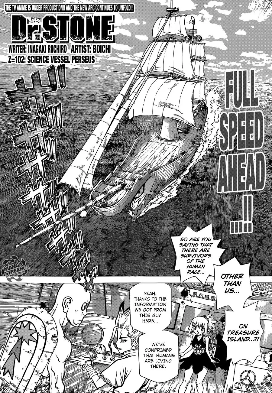 Dr. Stone Mangakakalot X Chapter 102 Page 1