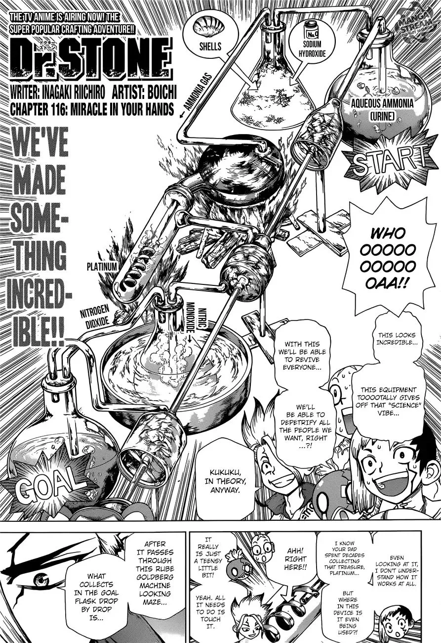 Dr. Stone Mangakakalot X Chapter 116 Page 1