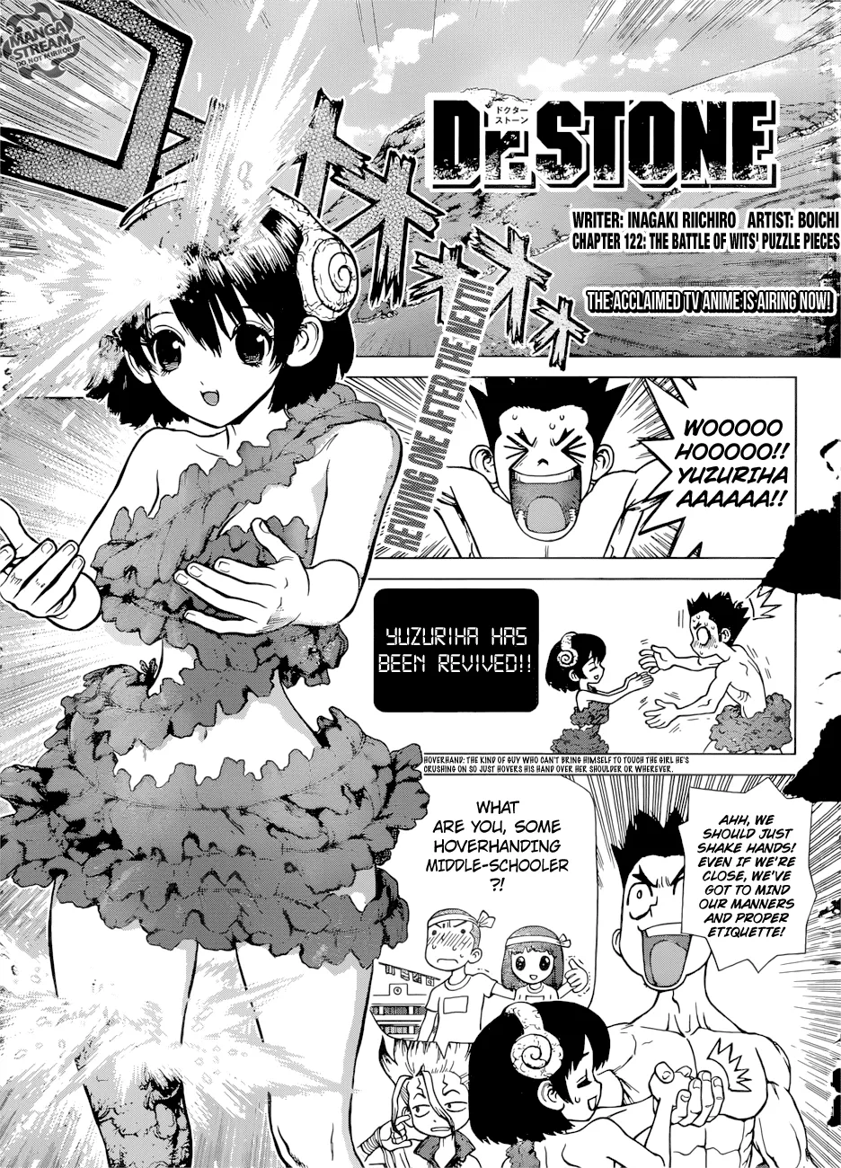 Dr. Stone Mangakakalot X Chapter 122 Page 1