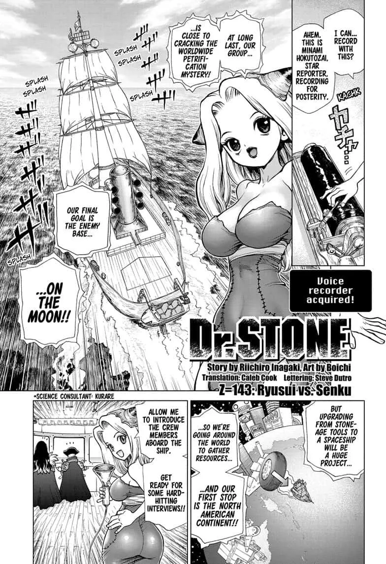 Dr. Stone Mangakakalot X Chapter 143 Page 1
