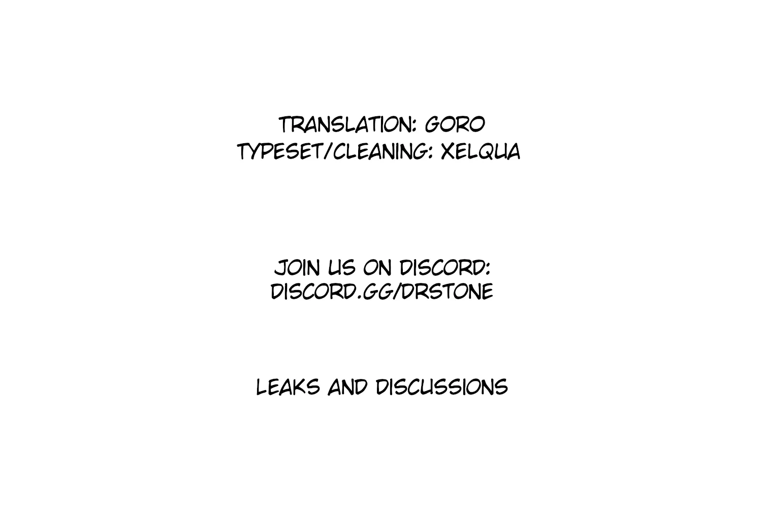 Dr. Stone Mangakakalot X Chapter 213 Page 1
