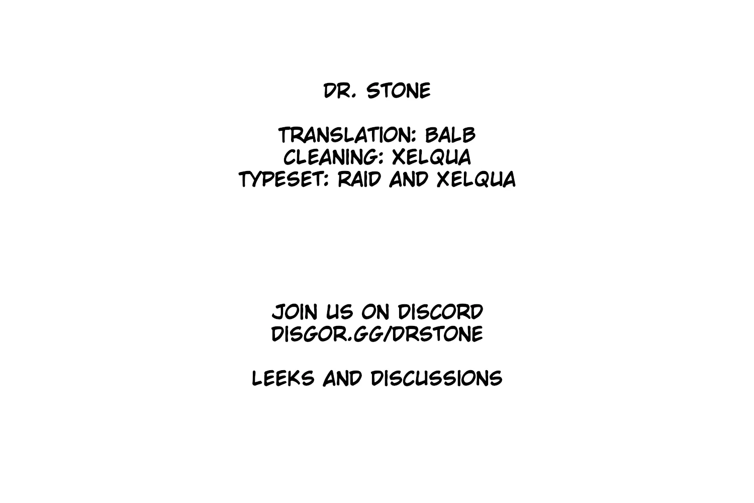 Dr. Stone Mangakakalot X Chapter 215 Page 1