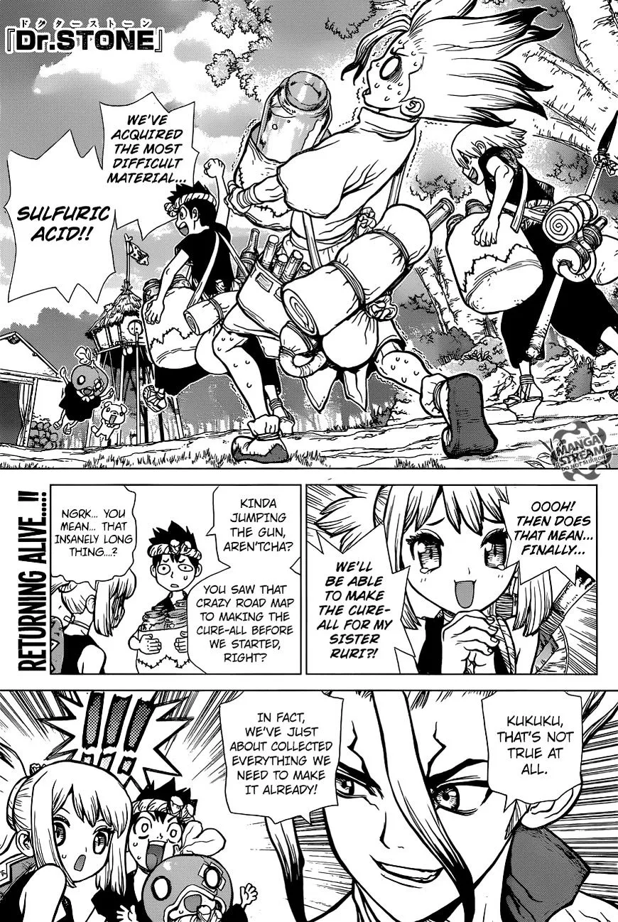 Dr. Stone Mangakakalot X Chapter 33 Page 1