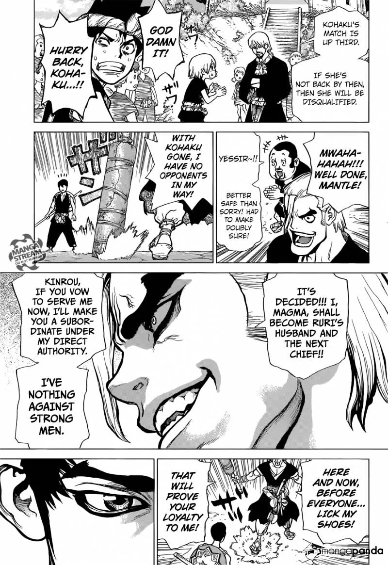 Dr. Stone Mangakakalot X Chapter 34 Page 17