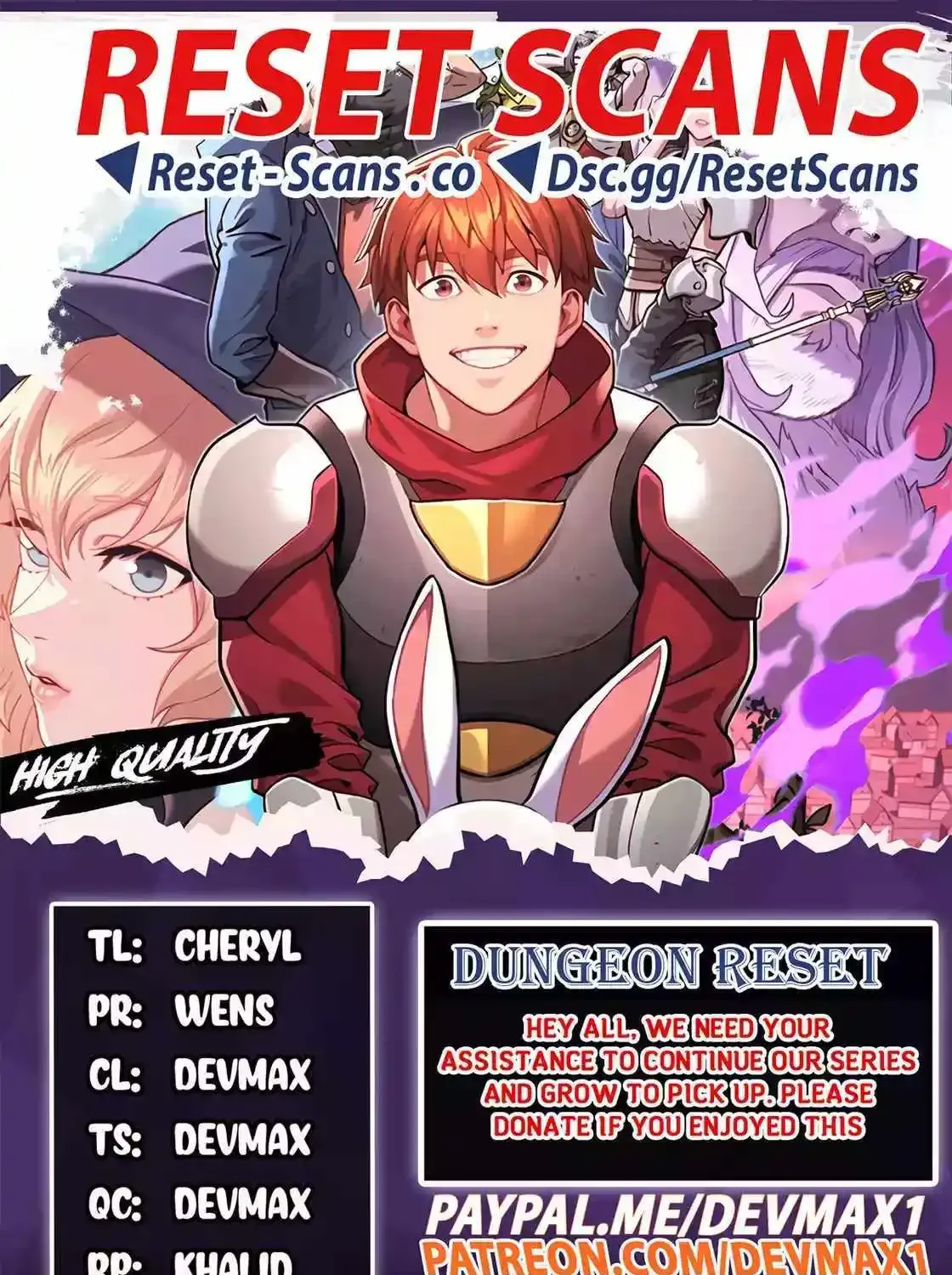 Dungeon Reset Mangakakalot X Chapter 214 Page 1