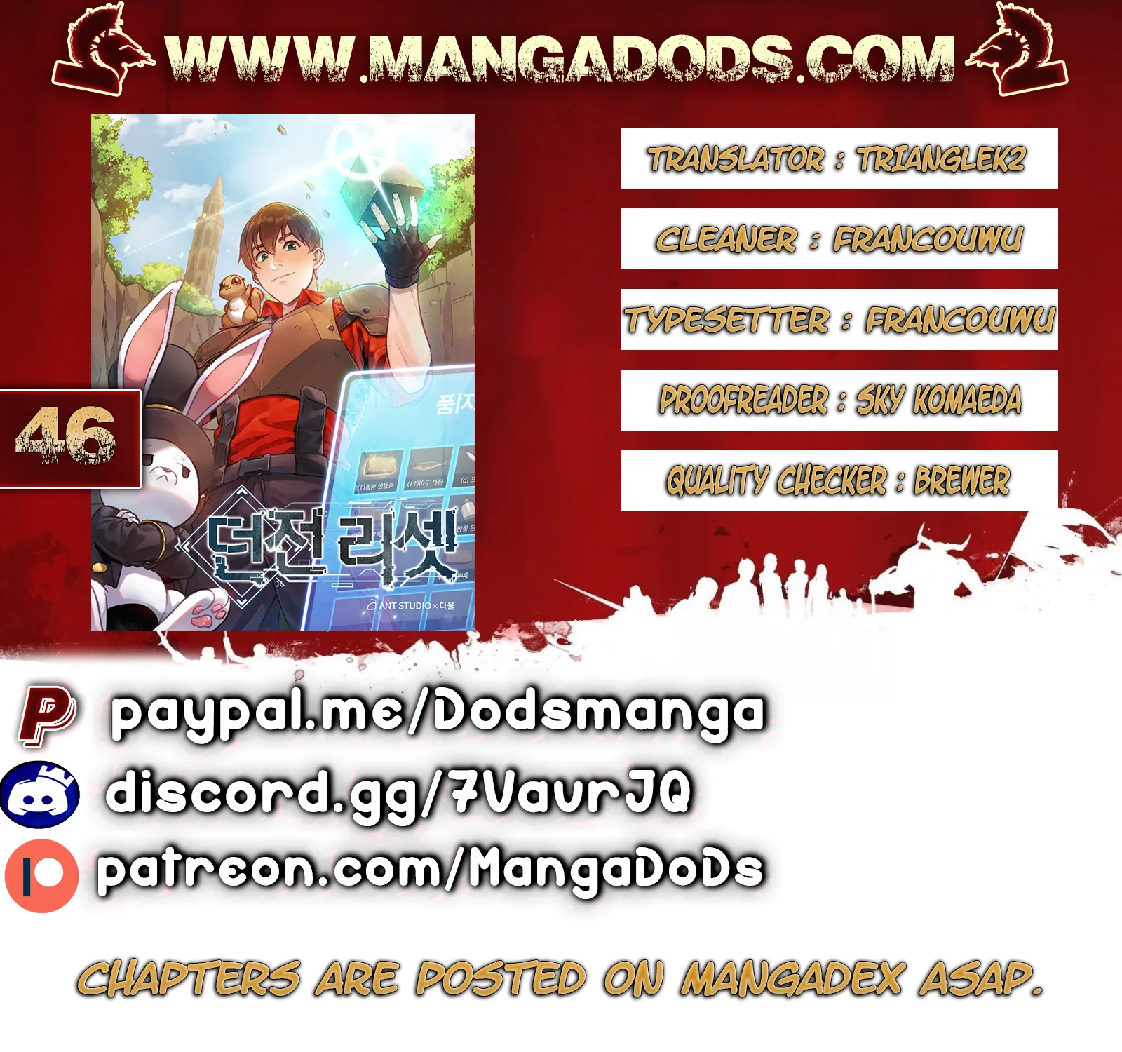 Dungeon Reset Mangakakalot X Chapter 46 Page 1
