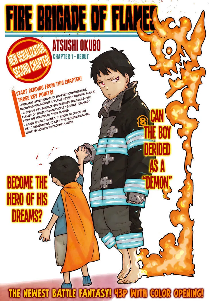 Enen No Shouboutai Mangakakalot X Chapter 1 Page 1
