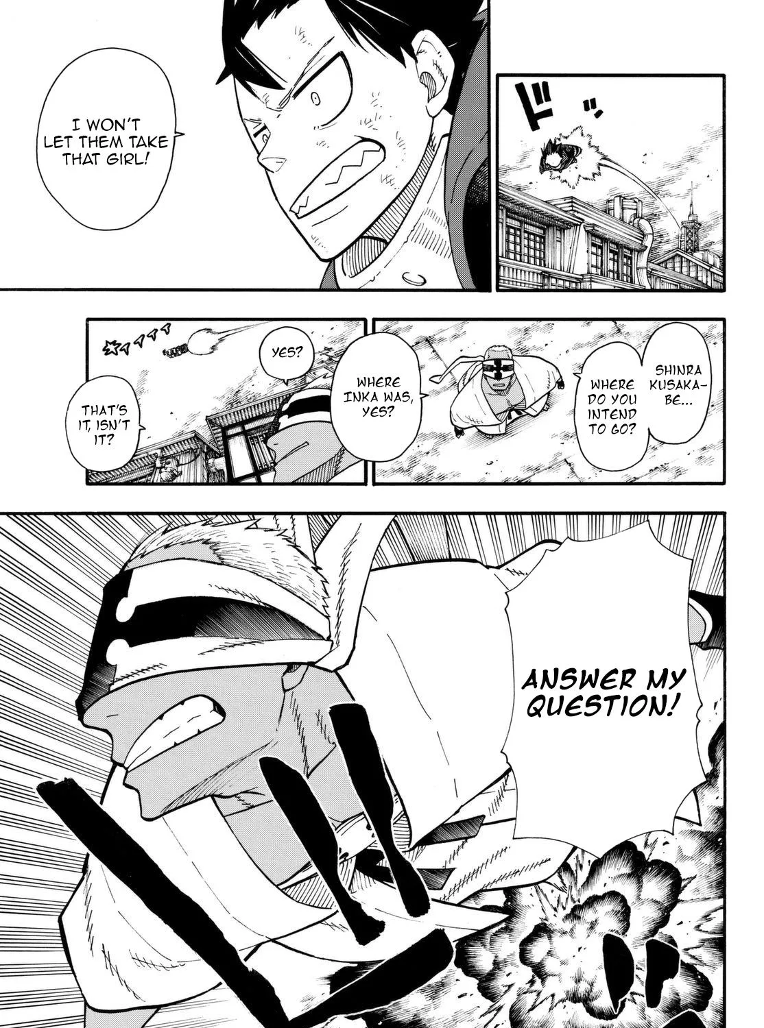 Enen No Shouboutai Mangakakalot X Chapter 104 Page 19