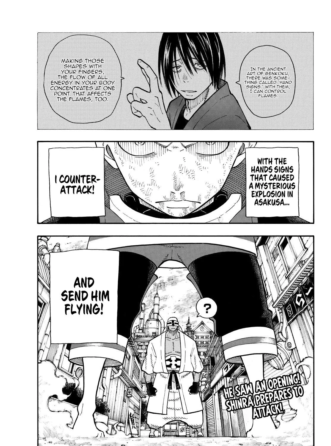 Enen No Shouboutai Mangakakalot X Chapter 106 Page 26