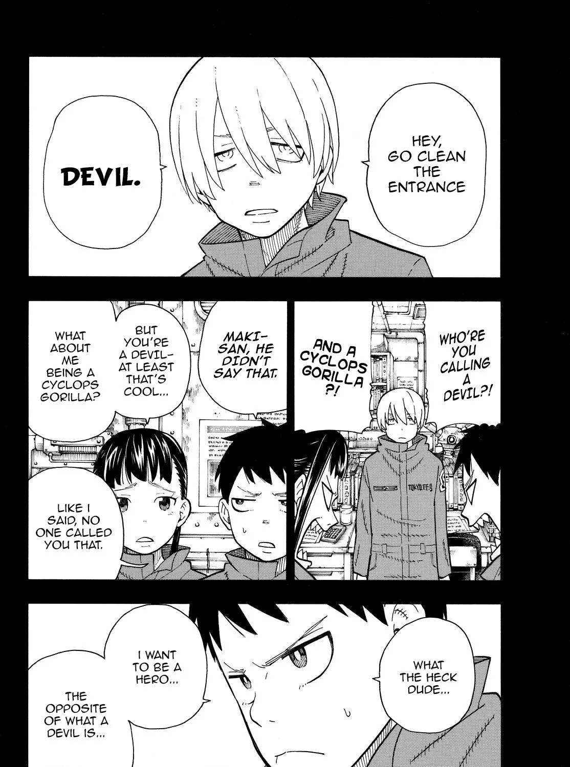Enen No Shouboutai Mangakakalot X Chapter 107 Page 4