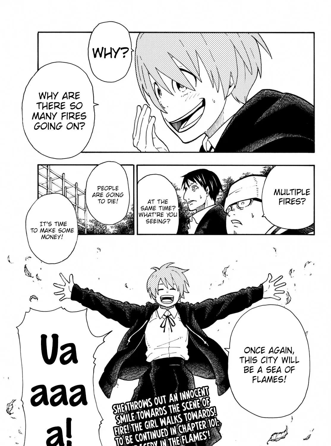 Enen No Shouboutai Mangakakalot X Chapter 100 Page 38