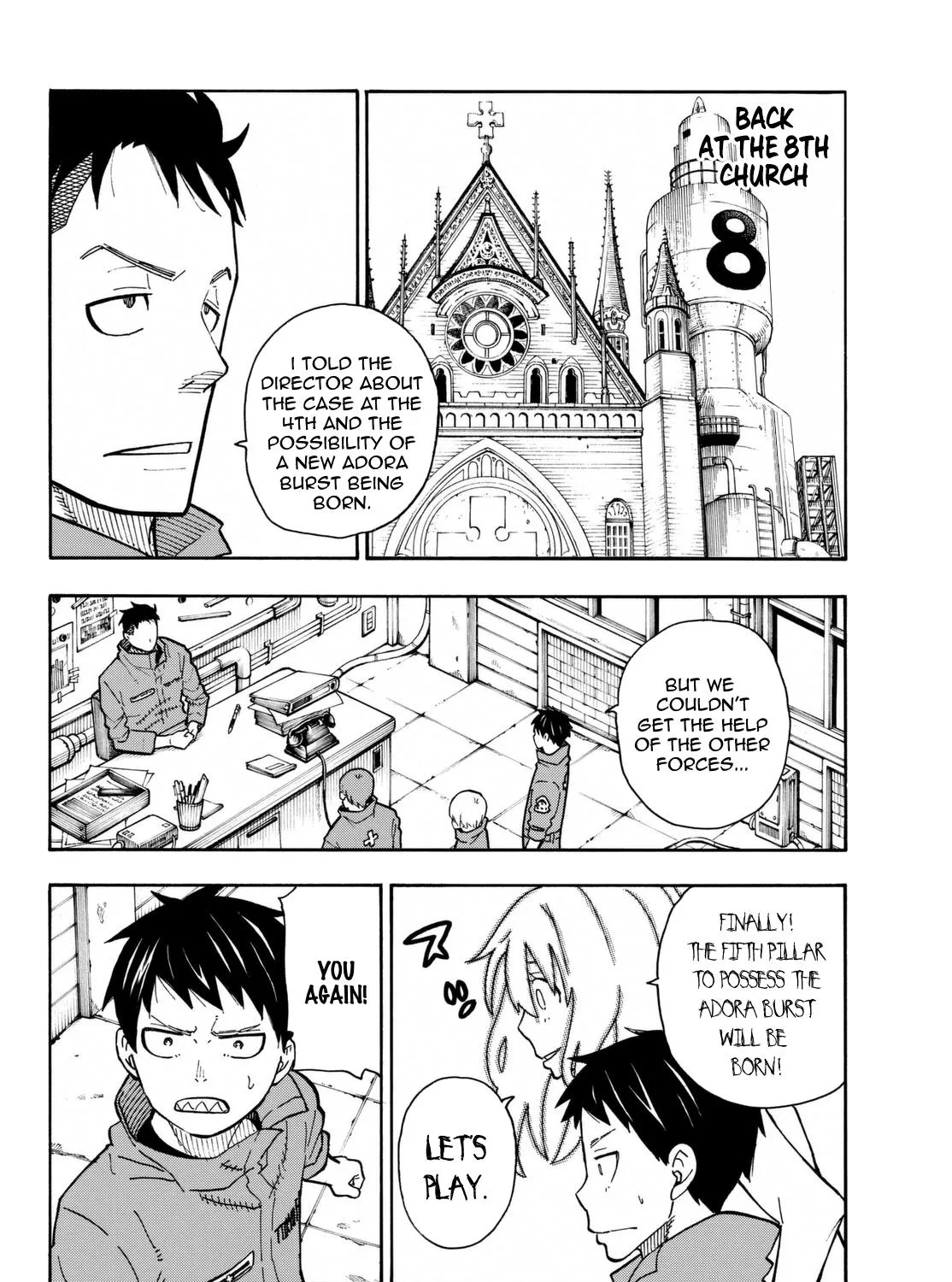 Enen No Shouboutai Mangakakalot X Chapter 100 Page 32