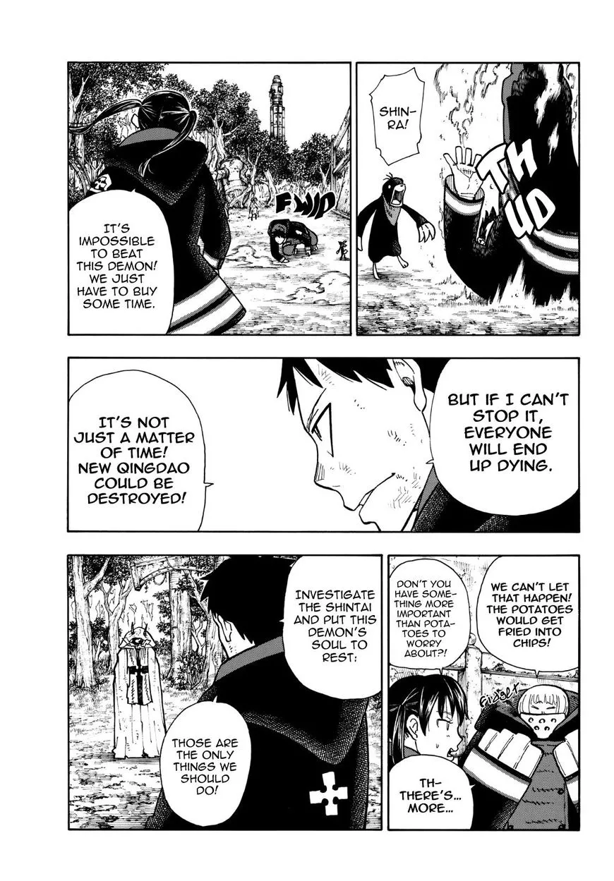 Enen No Shouboutai Mangakakalot X Chapter 118 Page 14
