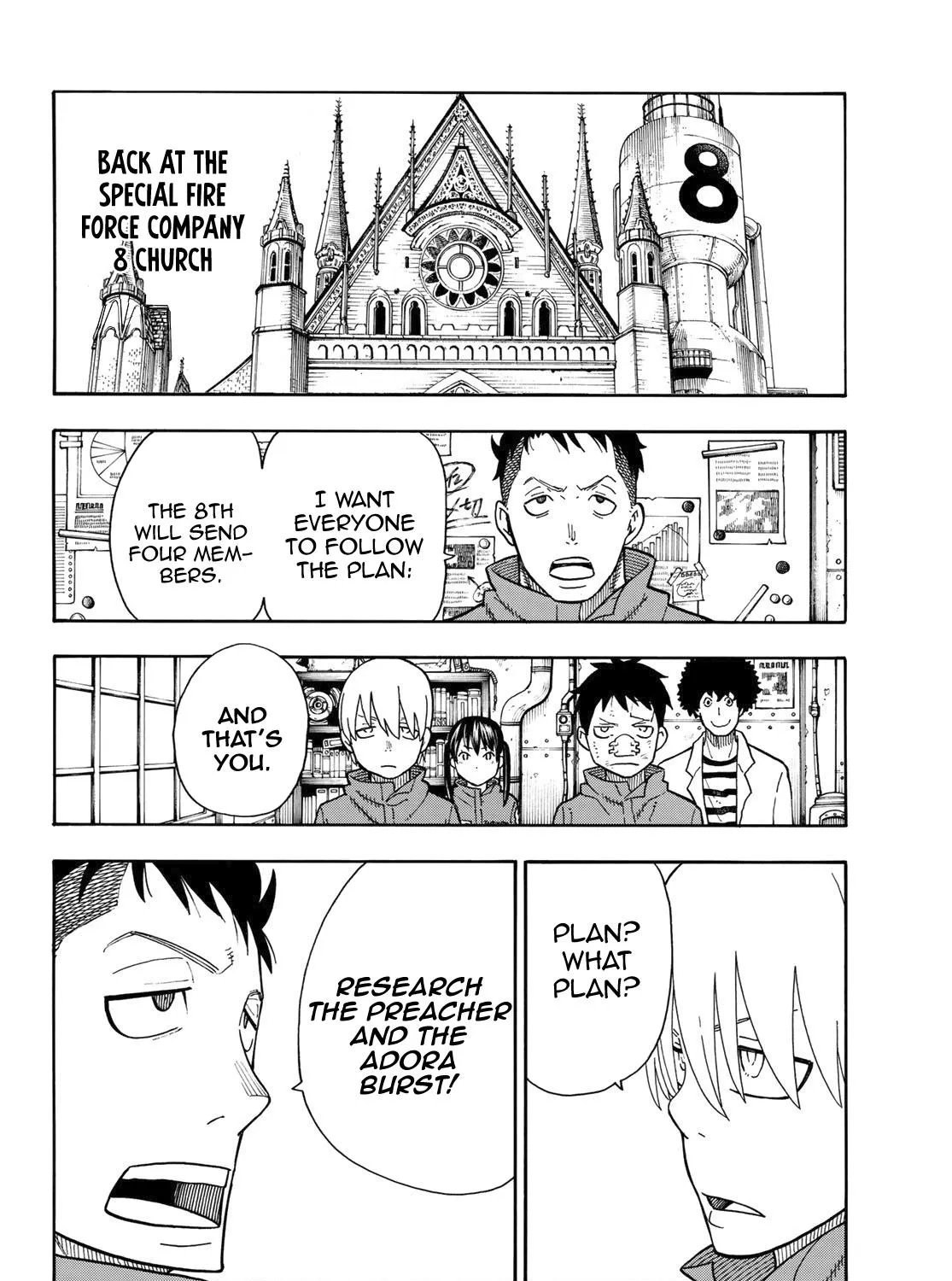 Enen No Shouboutai Mangakakalot X Chapter 111 Page 28