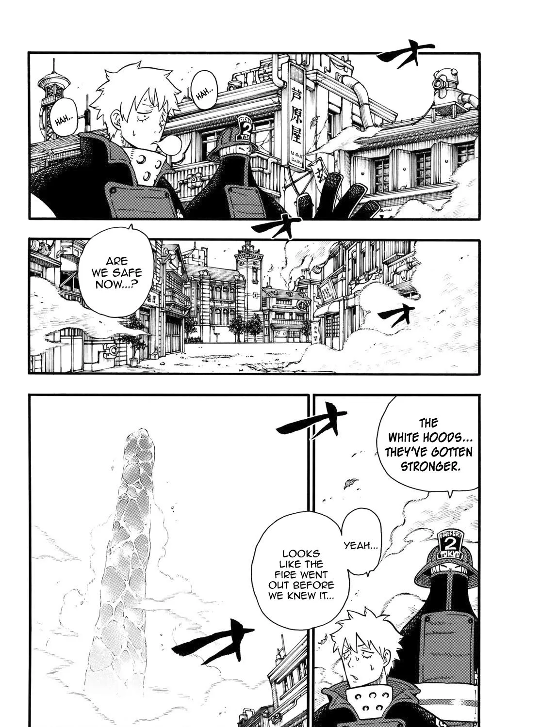 Enen No Shouboutai Mangakakalot X Chapter 111 Page 4