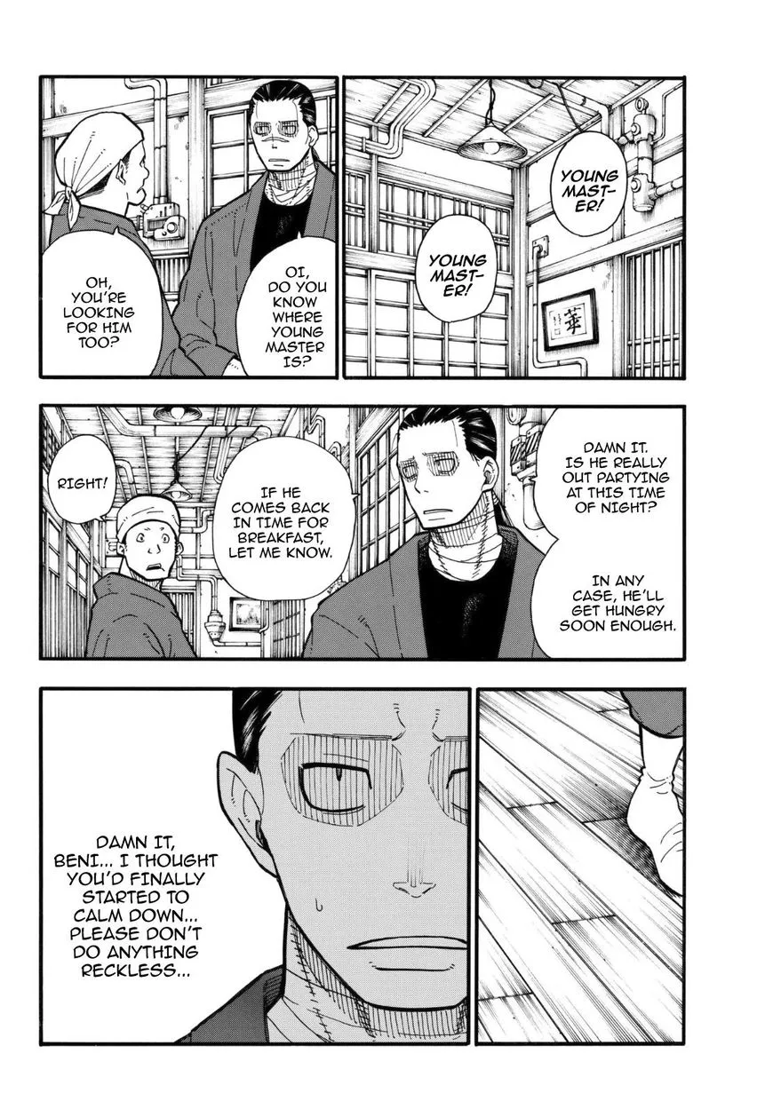 Enen No Shouboutai Mangakakalot X Chapter 124 Page 7