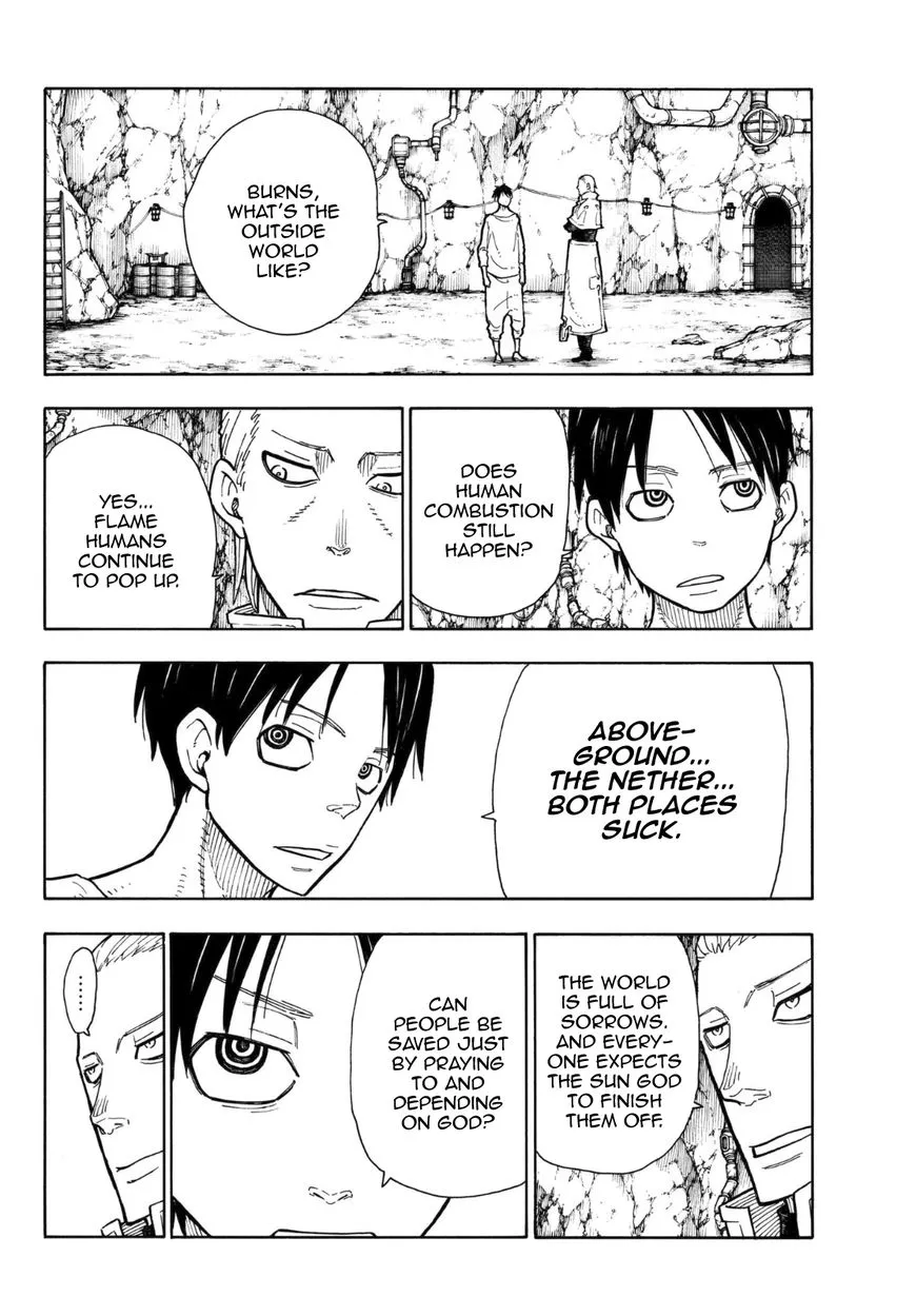 Enen No Shouboutai Mangakakalot X Chapter 129 Page 14
