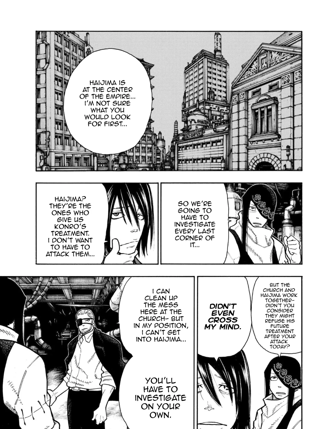 Enen No Shouboutai Mangakakalot X Chapter 130 Page 34