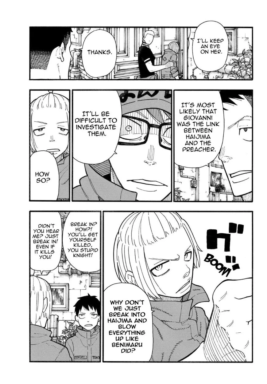Enen No Shouboutai Mangakakalot X Chapter 131 Page 12