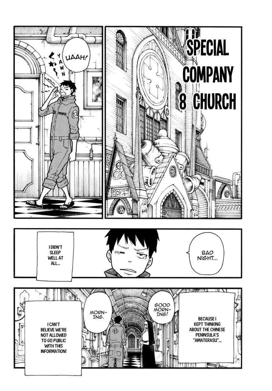 Enen No Shouboutai Mangakakalot X Chapter 131 Page 3