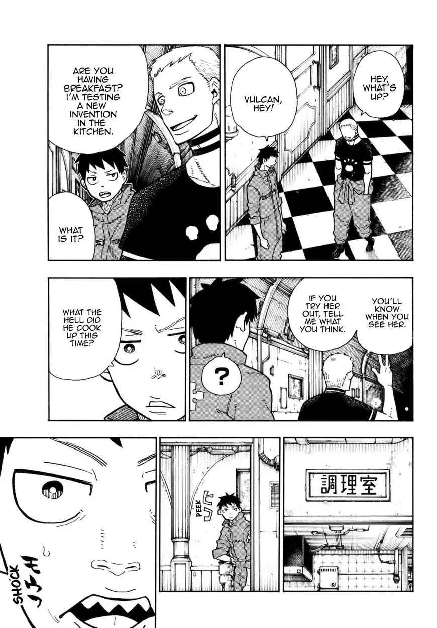 Enen No Shouboutai Mangakakalot X Chapter 131 Page 4