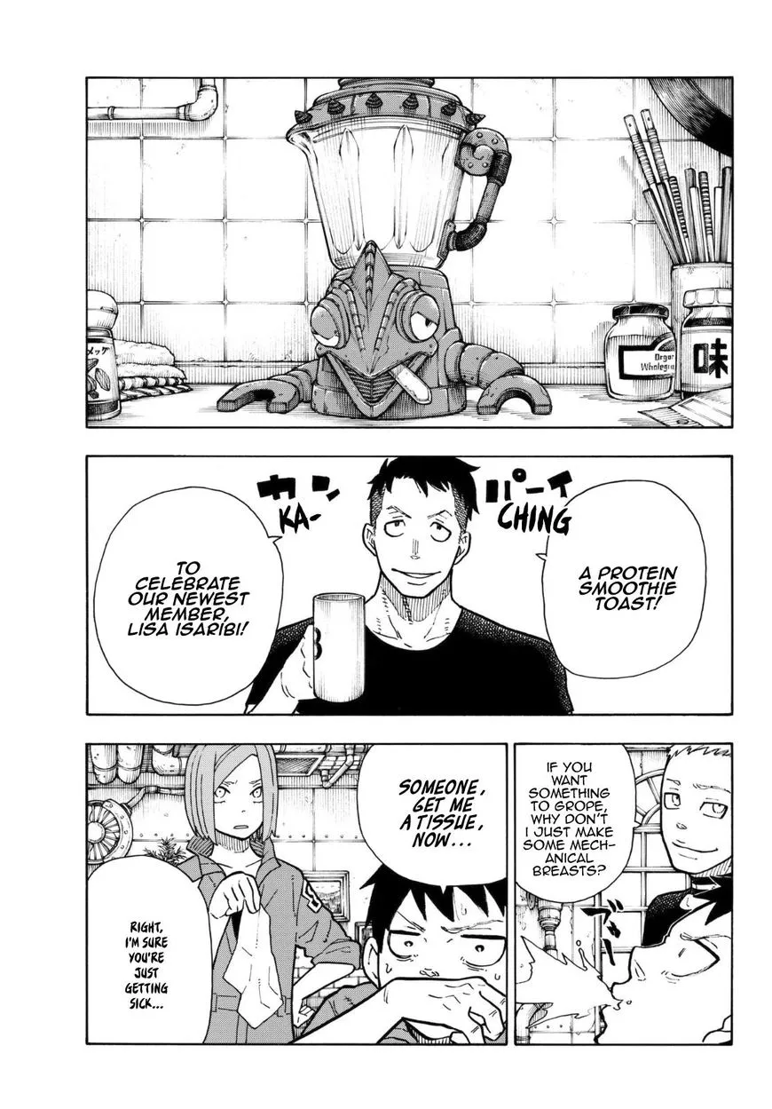 Enen No Shouboutai Mangakakalot X Chapter 131 Page 8