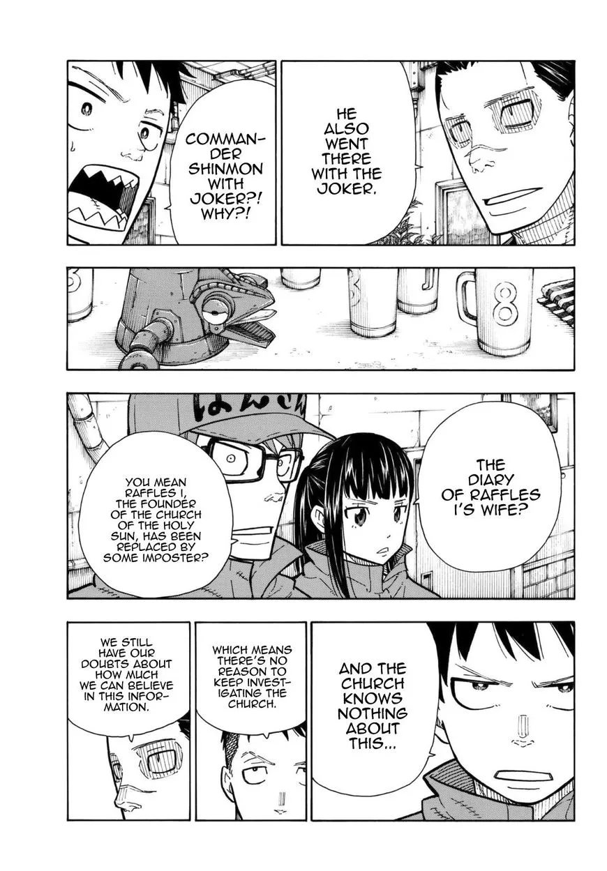 Enen No Shouboutai Mangakakalot X Chapter 131 Page 10