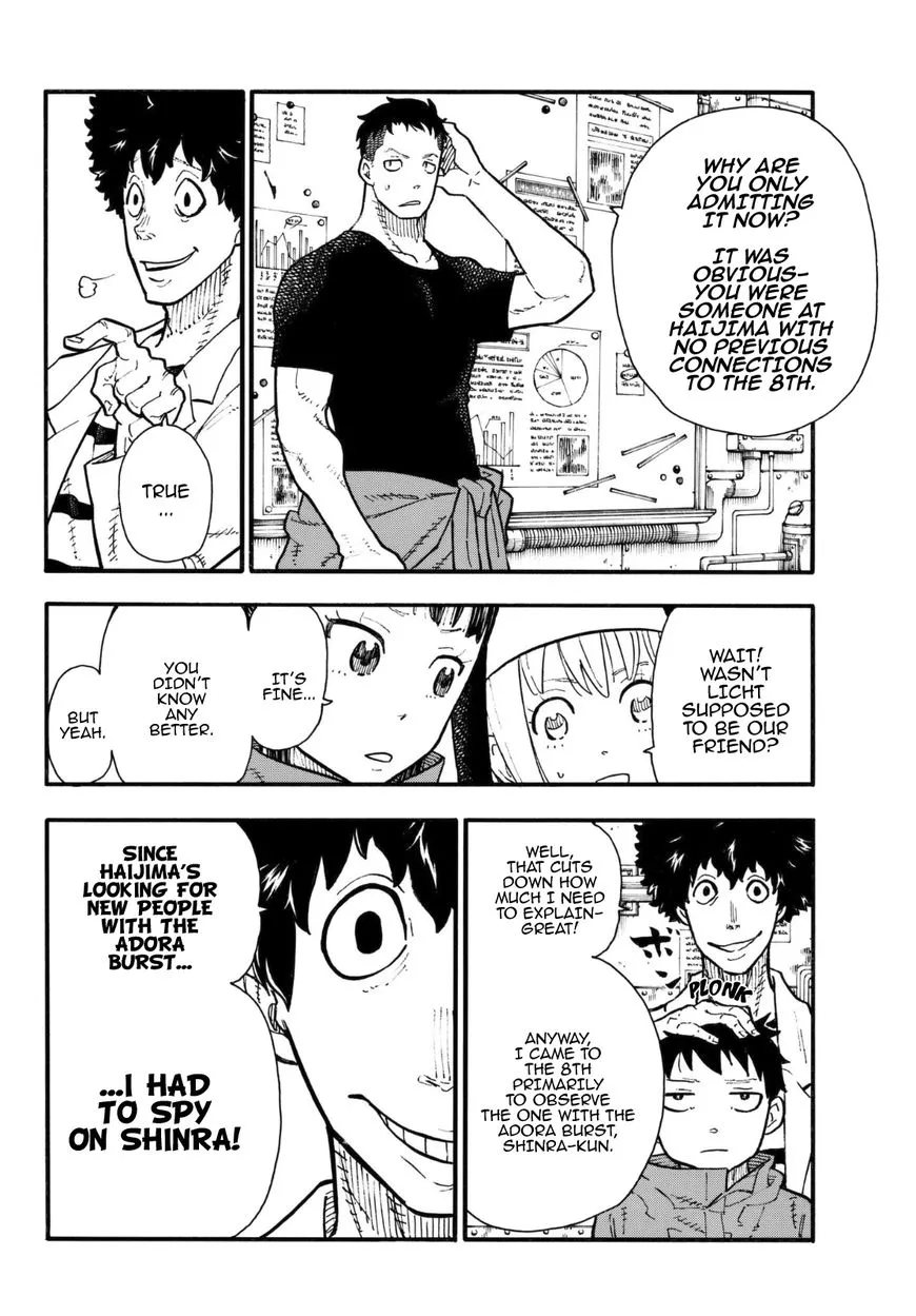 Enen No Shouboutai Mangakakalot X Chapter 132 Page 13