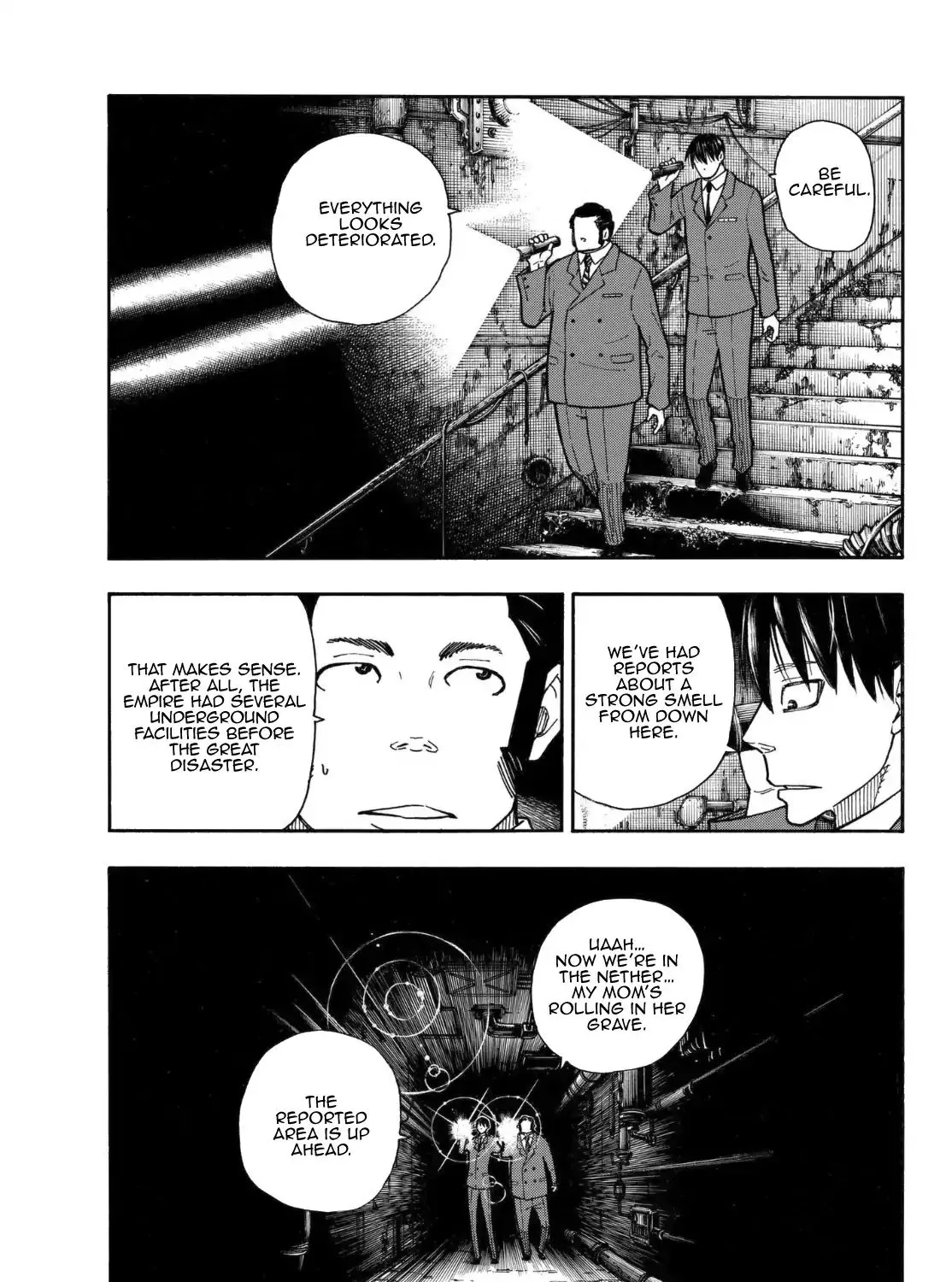 Enen No Shouboutai Mangakakalot X Chapter 152 Page 34