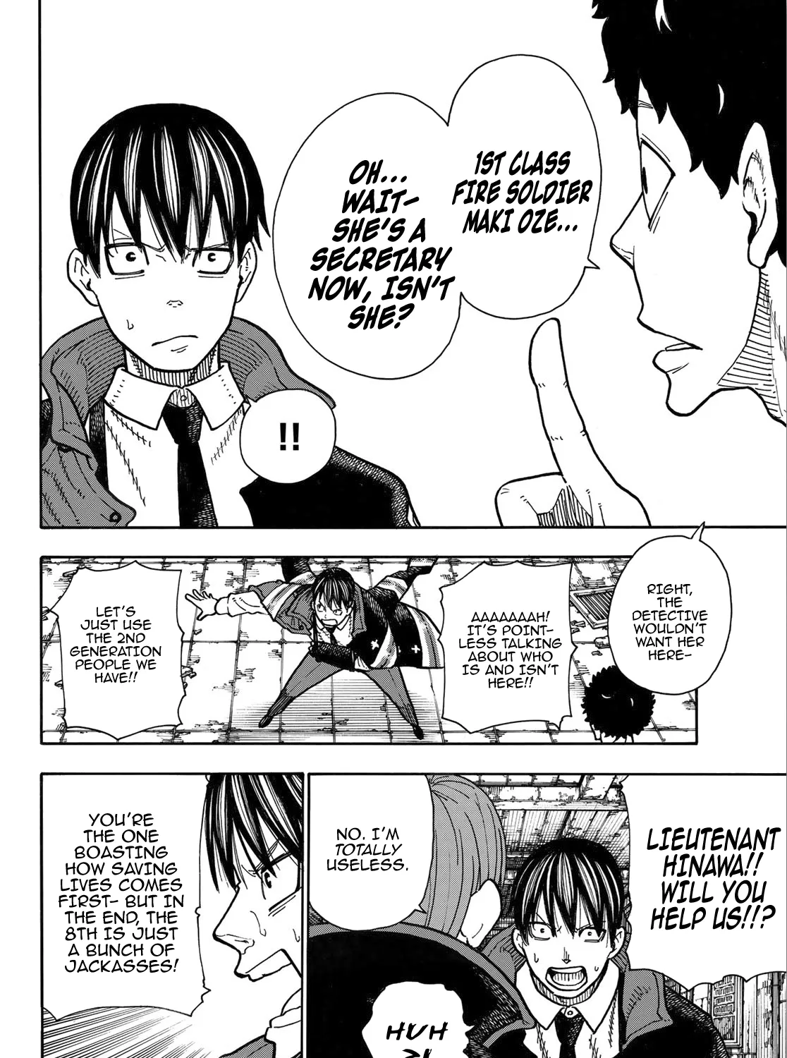 Enen No Shouboutai Mangakakalot X Chapter 164 Page 28