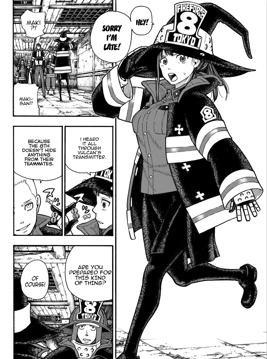 Enen No Shouboutai Mangakakalot X Chapter 164 Page 32