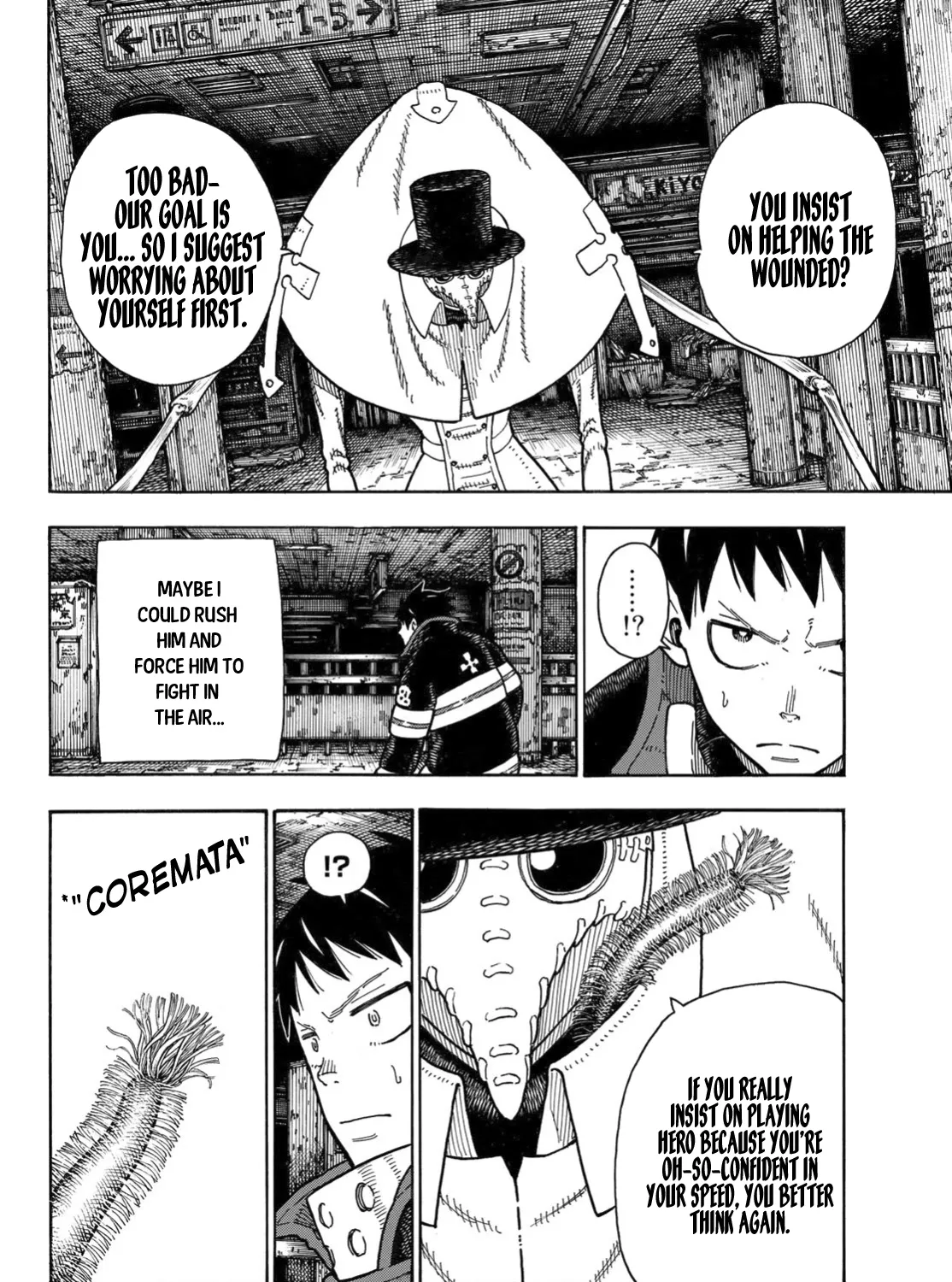 Enen No Shouboutai Mangakakalot X Chapter 160 Page 20