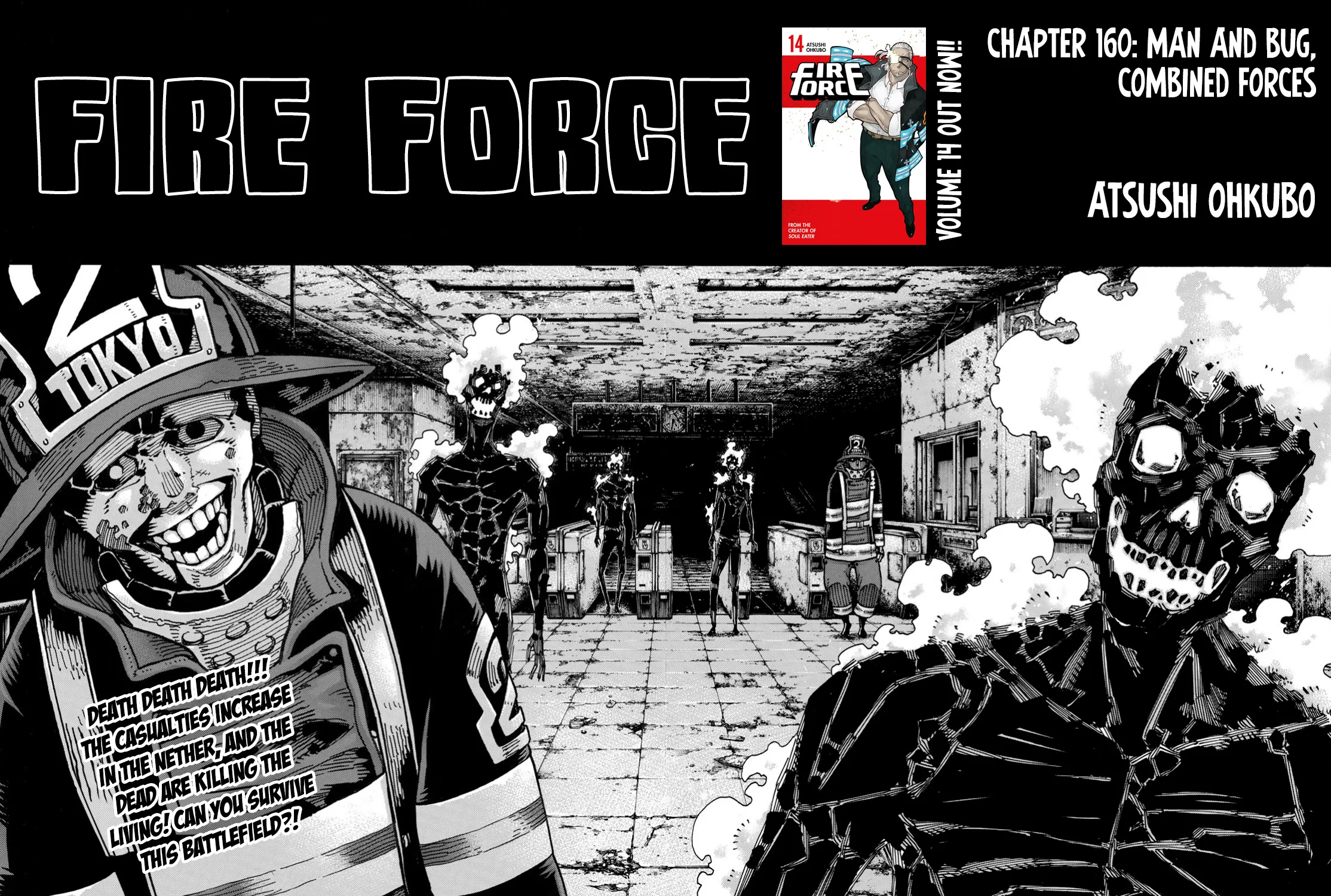 Enen No Shouboutai Mangakakalot X Chapter 160 Page 3