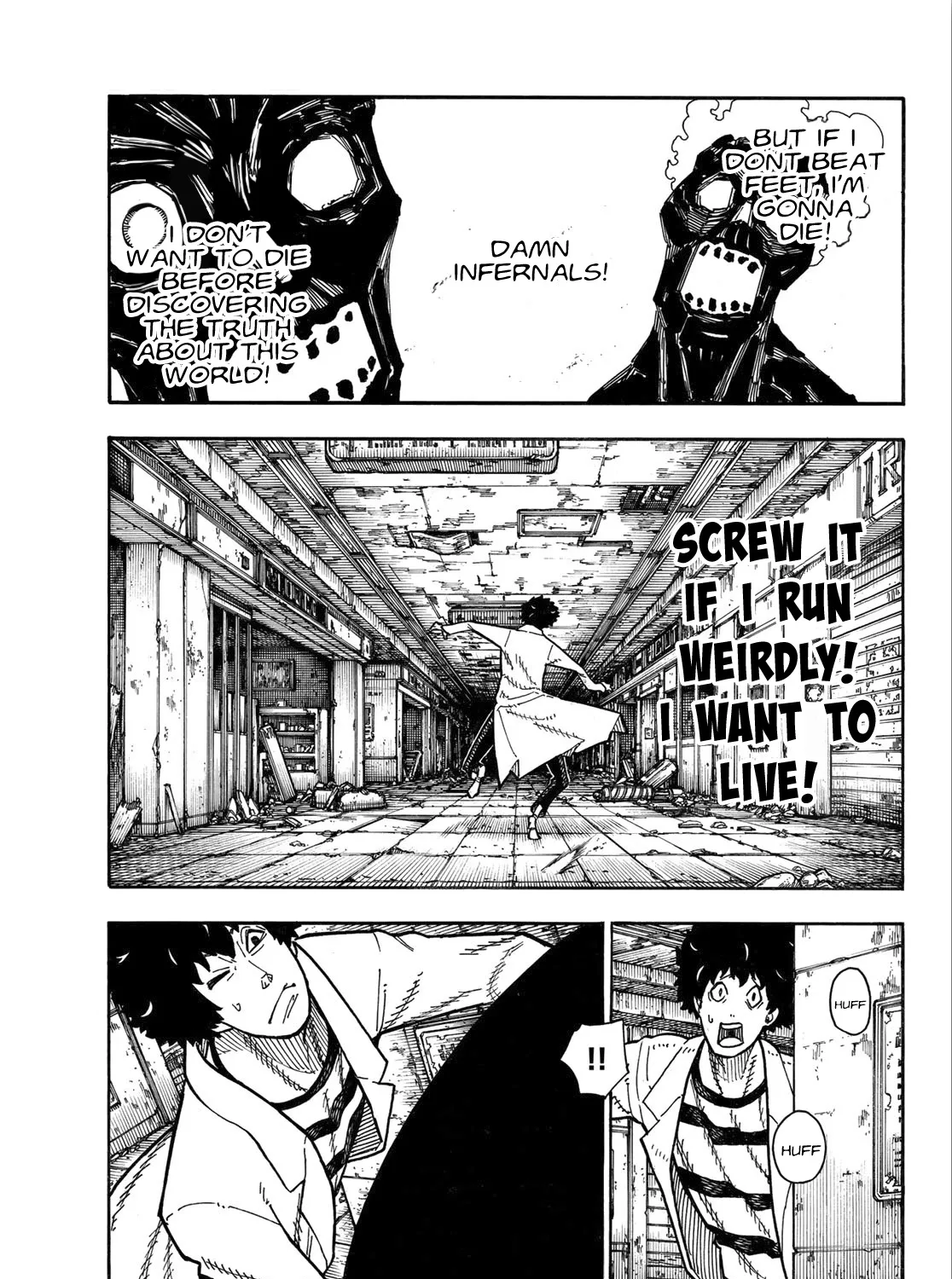 Enen No Shouboutai Mangakakalot X Chapter 163 Page 8