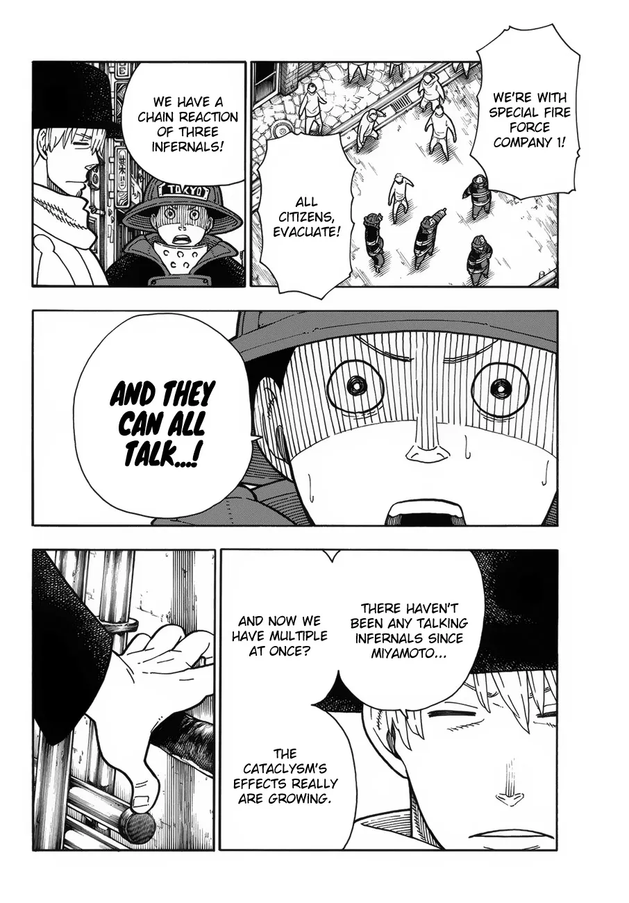 Enen No Shouboutai Mangakakalot X Chapter 222 Page 9