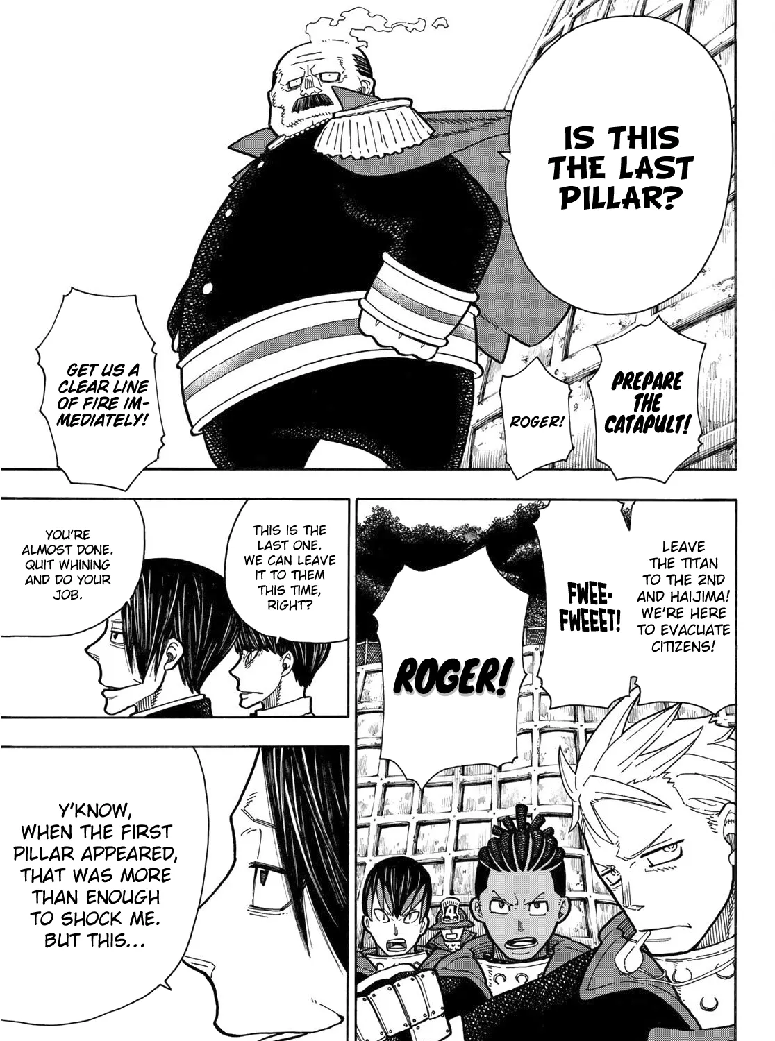Enen No Shouboutai Mangakakalot X Chapter 234 Page 19
