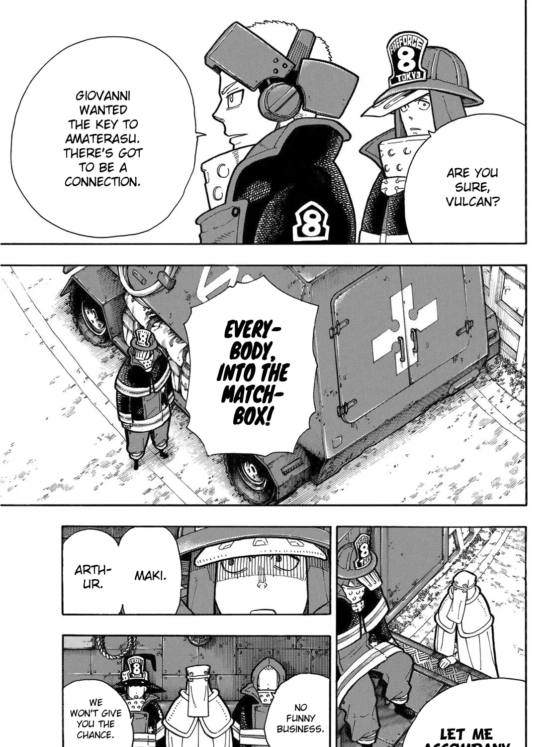 Enen No Shouboutai Mangakakalot X Chapter 239 Page 35