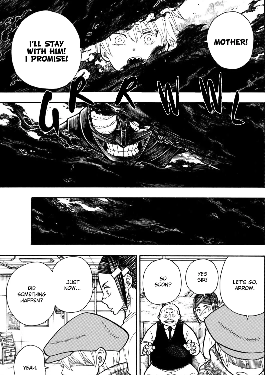 Enen No Shouboutai Mangakakalot X Chapter 233 Page 27