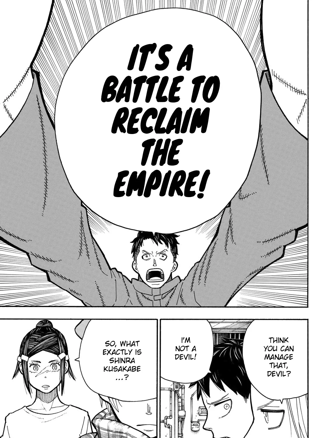 Enen No Shouboutai Mangakakalot X Chapter 233 Page 35