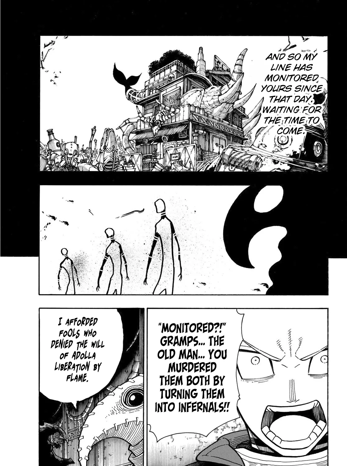 Enen No Shouboutai Mangakakalot X Chapter 247 Page 21