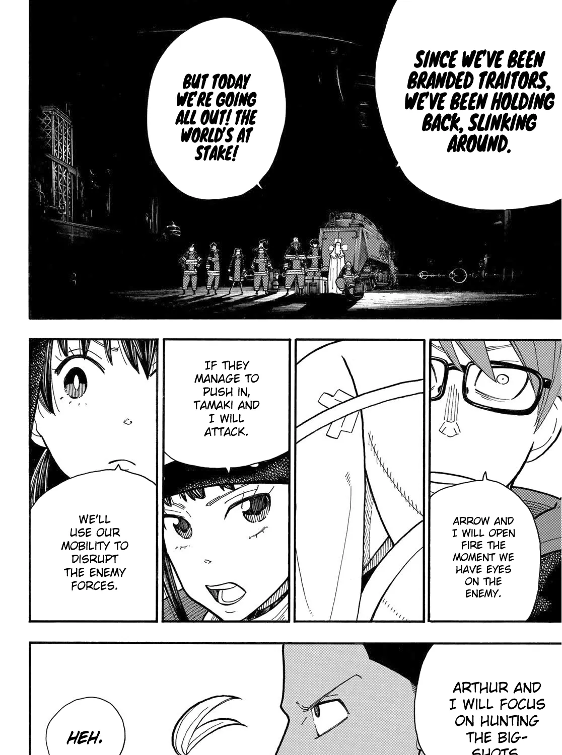 Enen No Shouboutai Mangakakalot X Chapter 240 Page 33