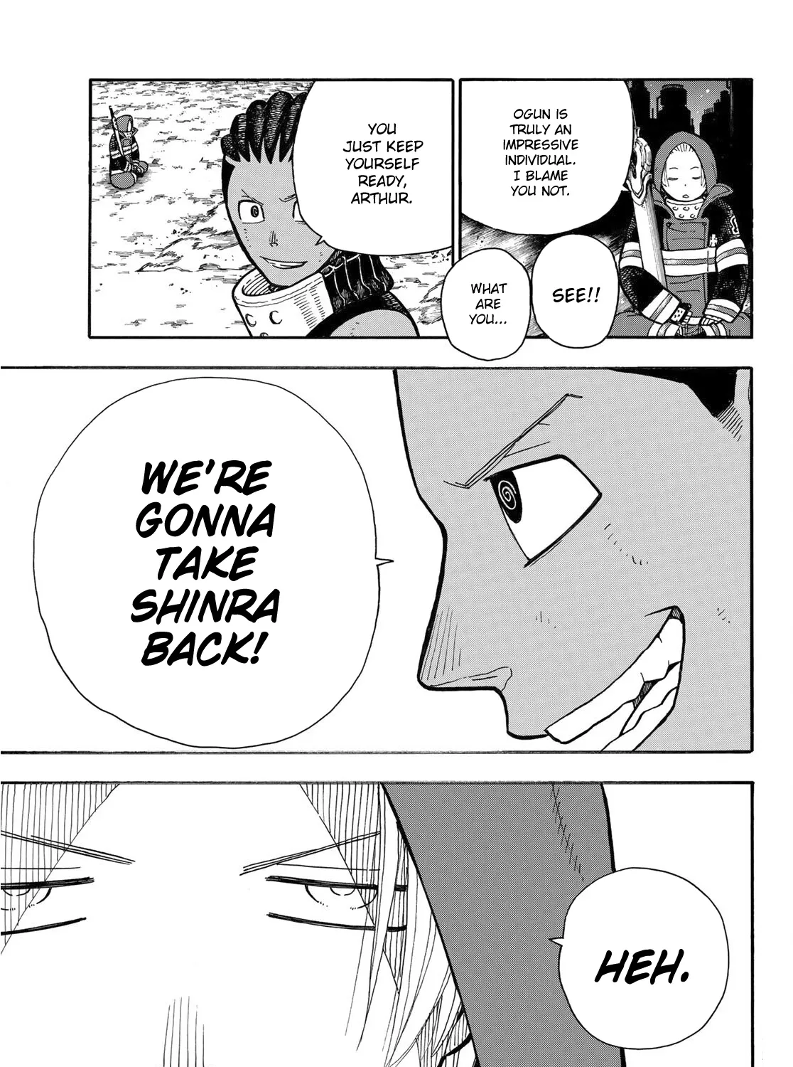 Enen No Shouboutai Mangakakalot X Chapter 242 Page 27