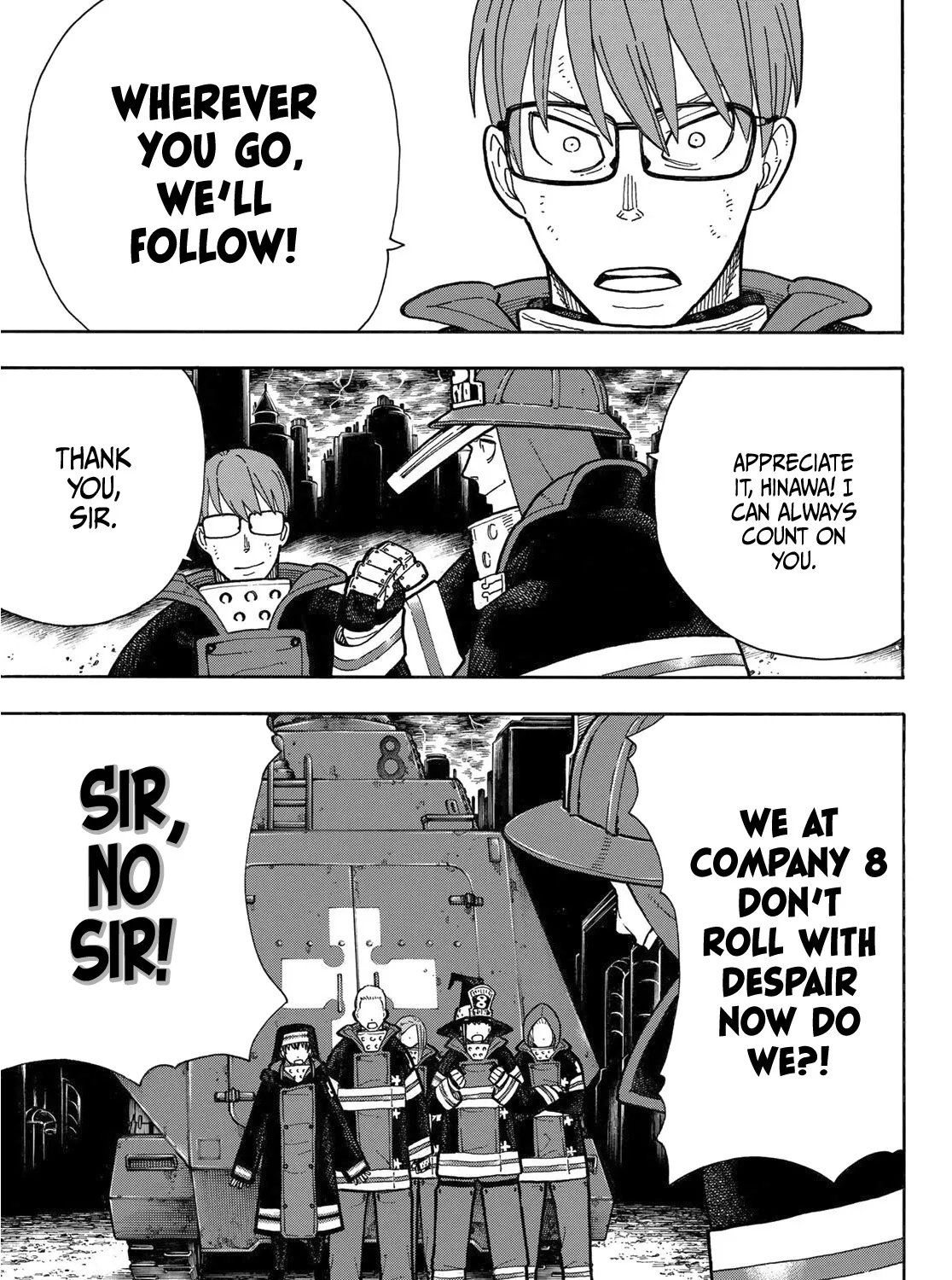 Enen No Shouboutai Mangakakalot X Chapter 254 Page 27