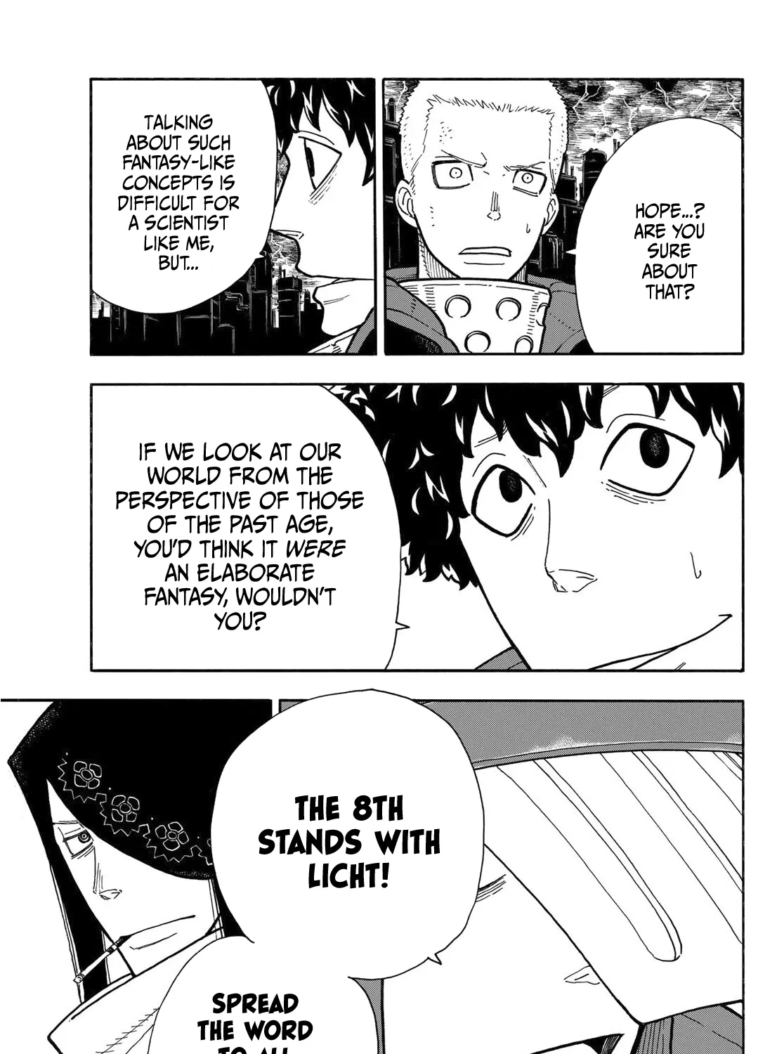 Enen No Shouboutai Mangakakalot X Chapter 254 Page 23