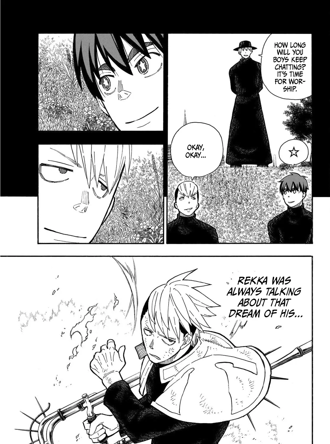 Enen No Shouboutai Mangakakalot X Chapter 259 Page 23