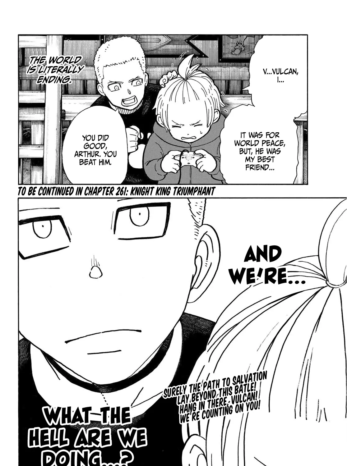 Enen No Shouboutai Mangakakalot X Chapter 260 Page 39