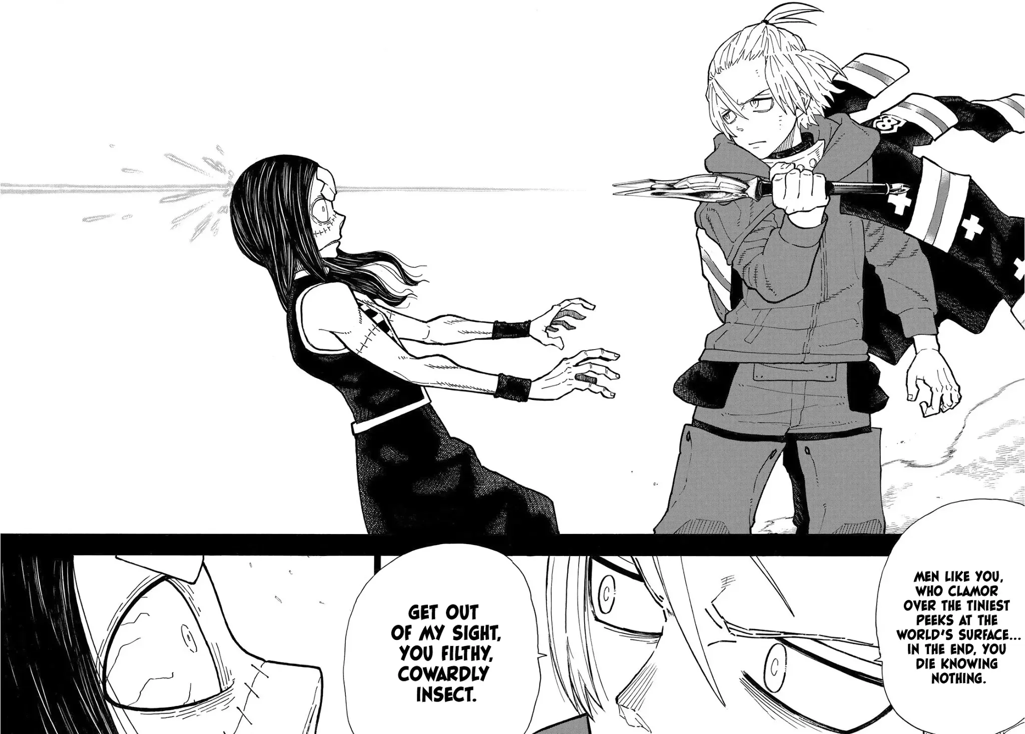 Enen No Shouboutai Mangakakalot X Chapter 262 Page 21
